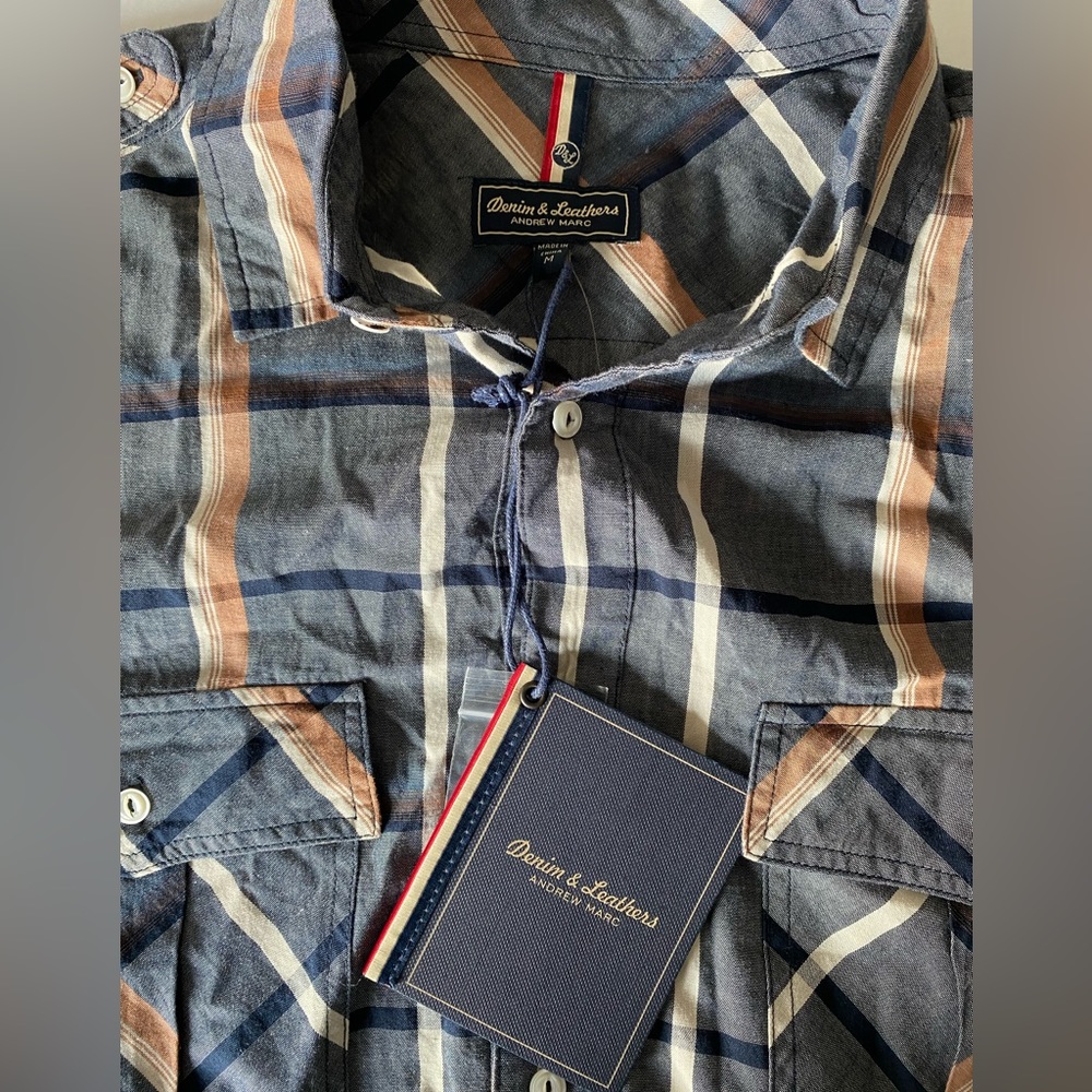 Andrew Marc casual dress shirt
